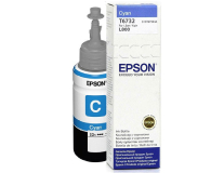 EPSON T6732C  Cyan do L800, L805, L810, L850, L1800 C13T67324A - 161800 - zdjęcie 2